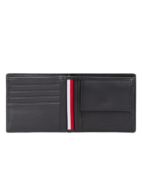Portafoglio blu in pelle Tommy Hilfiger | AM0AM13245DW6